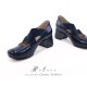 Iris Corolla Releve Cross Strap Mary Jane Shoes II(Reservation/6 Colours/Full Payment Without Shipping)